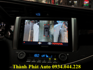 Lắp đặt Camera 360 độ DCT cho xe Toyota Innova