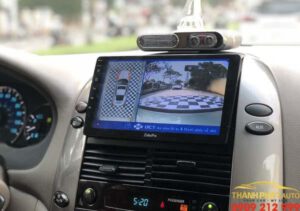Lắp đặt Camera 360 độ DCT cho xe Toyota Sienna