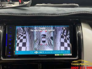 Lắp đặt Camera 360 độ DCT xe Toyota Vios giúp xóa bỏ mọi điểm mù