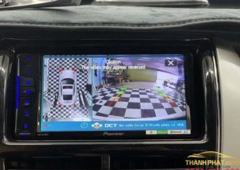Lắp đặt camera 360 độ DCT xe Toyota Vios