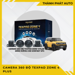 Camera 360 độ TexPad Zone 4 Plus cho ô tô xe hơi VinFast VF3