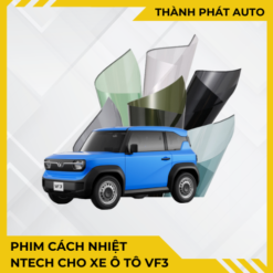 Phim cách nhiệt NTECH cho xe ô tô VF3 – Gói Siêu Cấp