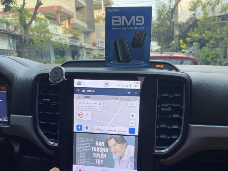 Android Box VietMap BM9 cho ô tô xe hơi - Ảnh 5