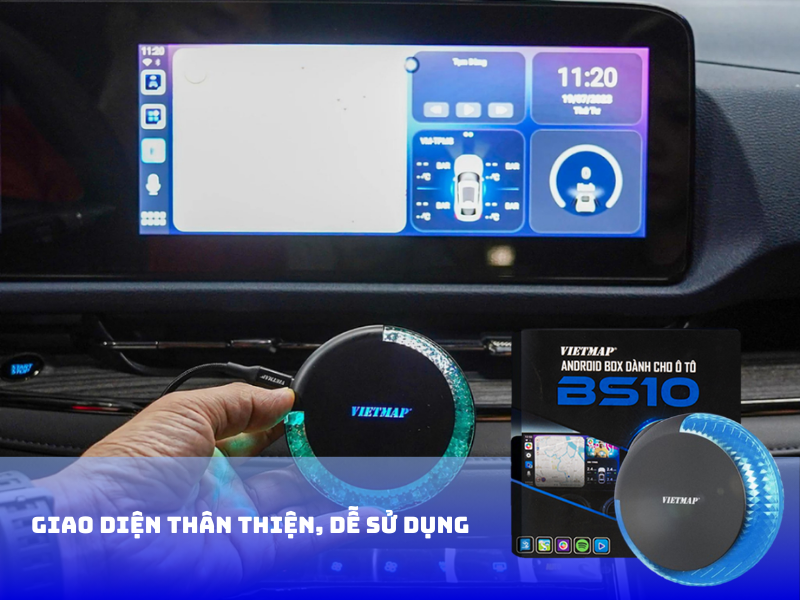 Giao diện thân thiện, dễ sử dụng