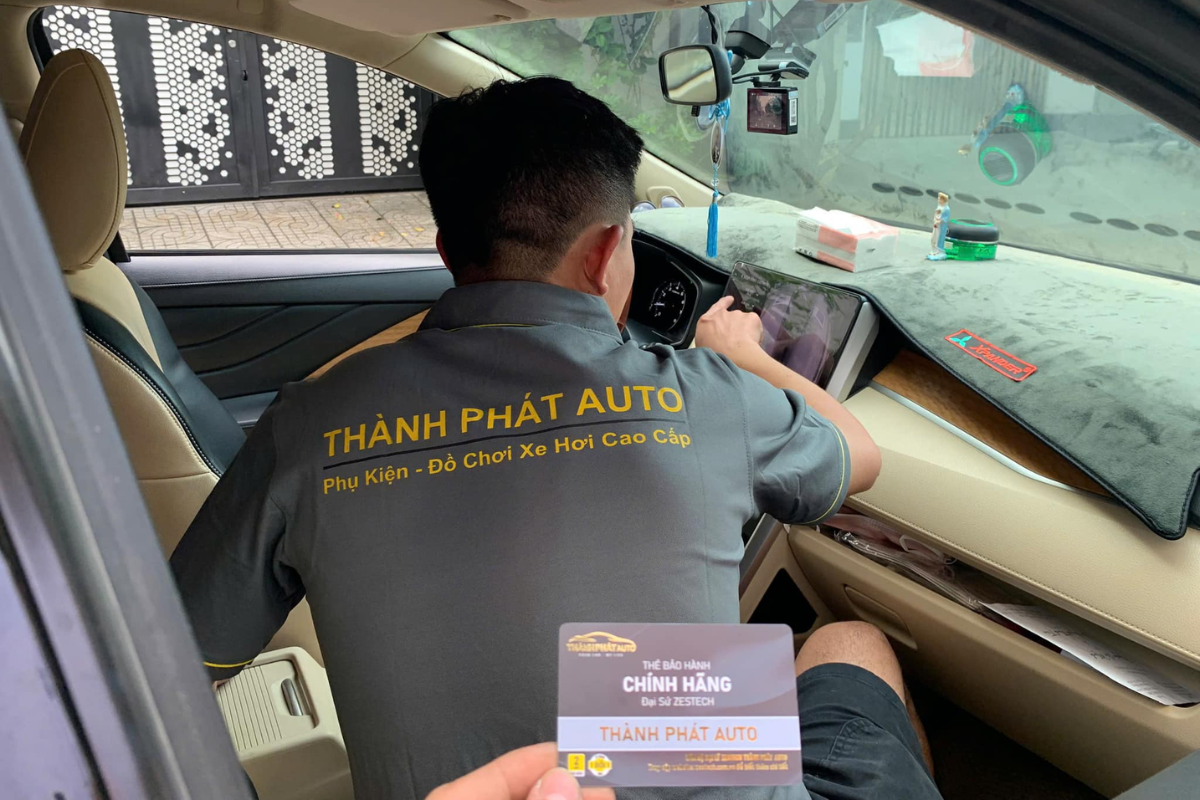 Lắp đặt Android Box chính hãng tại Thành Phát Auto