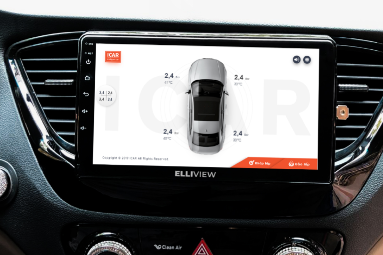 Bộ Cảm Biến Áp Suất Lốp ICAR Ellisafe ADI5 Cho Xe Ô Tô - Ảnh 3