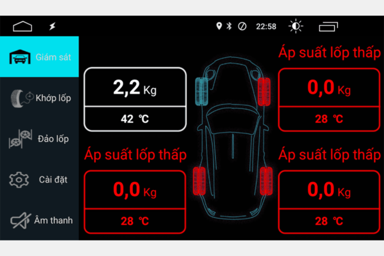 Cảm Biến Áp Suất Lốp ICAR AID4 Cho Ô Tô Kia Sedona - Ảnh 6