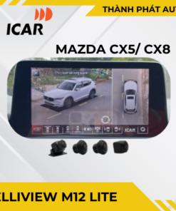 Camera 360 độ Elliview M12 Lite cho ô tô Mazda CX5 và CX8