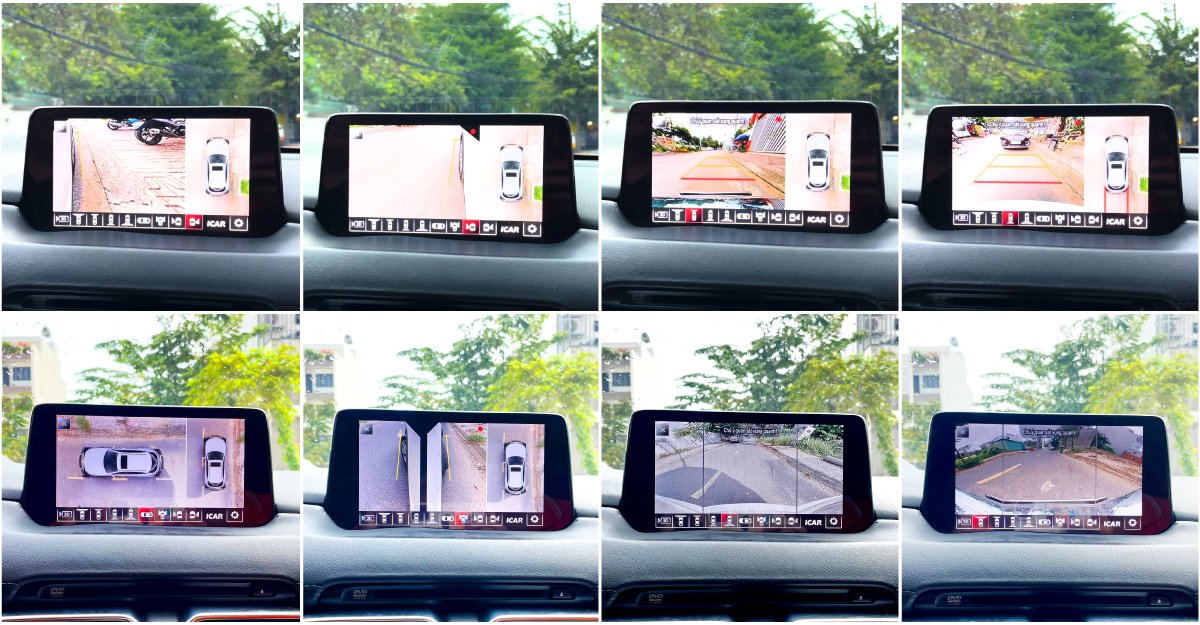 Camera 360 độ Elliview M12 Lite cho ô tô Mazda CX5 và CX8