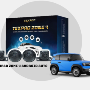 Camera 360 độ TexPad Zone 4 Android Auto cho ô tô xe hơi VinFast VF3