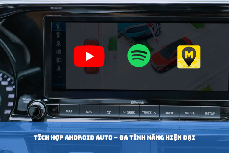 Camera 360 độ TexPad Zone 4 Android Auto cho ô tô xe hơi VinFast VF3 - Ảnh 6
