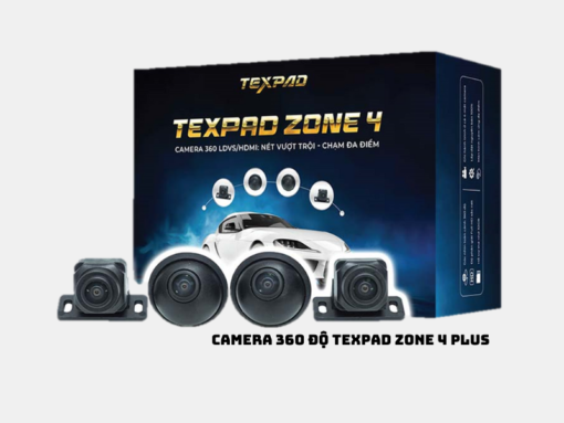 Camera 360 độ TexPad Zone 4 Plus cho ô tô xe hơi