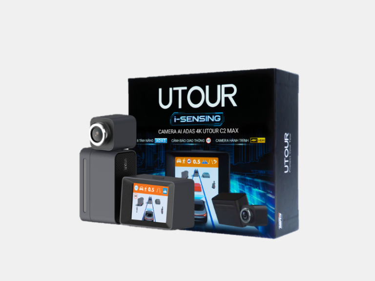 Camera hành trình AI ADAS 4K UTOUR C2 MAX cho ô tô xe hơi - Ảnh 2