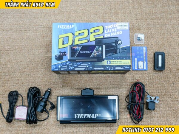 Camera hành trình VIETMAP D22 cho ô tô xe hơi - Ảnh 5