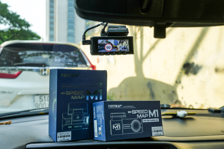 Camera hành trình VIETMAP SPEEDMAP M1 cho ô tô xe hơi - Ảnh 5