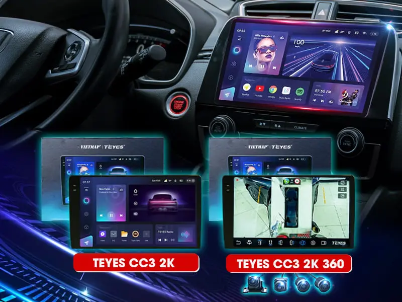 Lắp Đặt Màn Hình Android Teyes Tại Thành Phát Auto