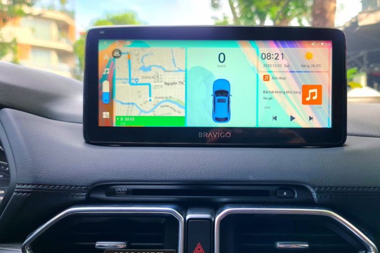 Màn Hình Android BRAVIGO BLUX MAZDA Cho Ô Tô Xe Hơi - Ảnh 5
