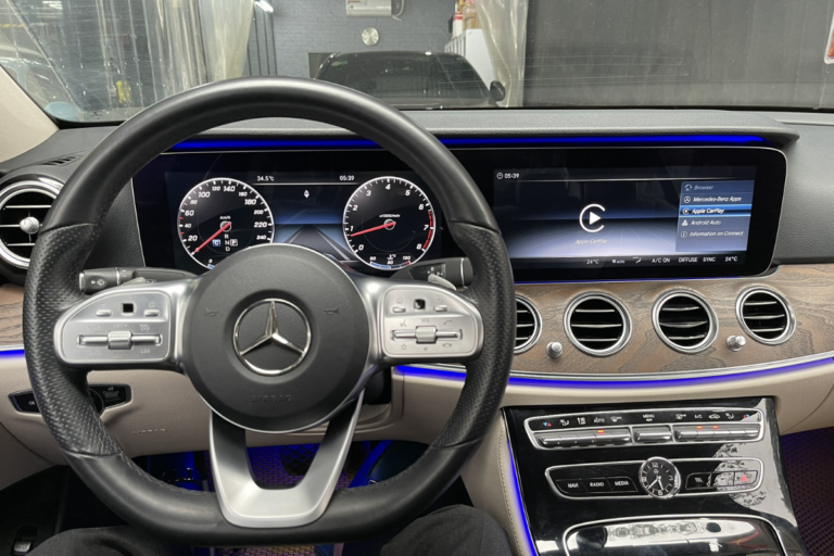 Màn hình Android FLY AUDIO 360 cho xe Mercedes-Benz E Class W213 - Ảnh 4