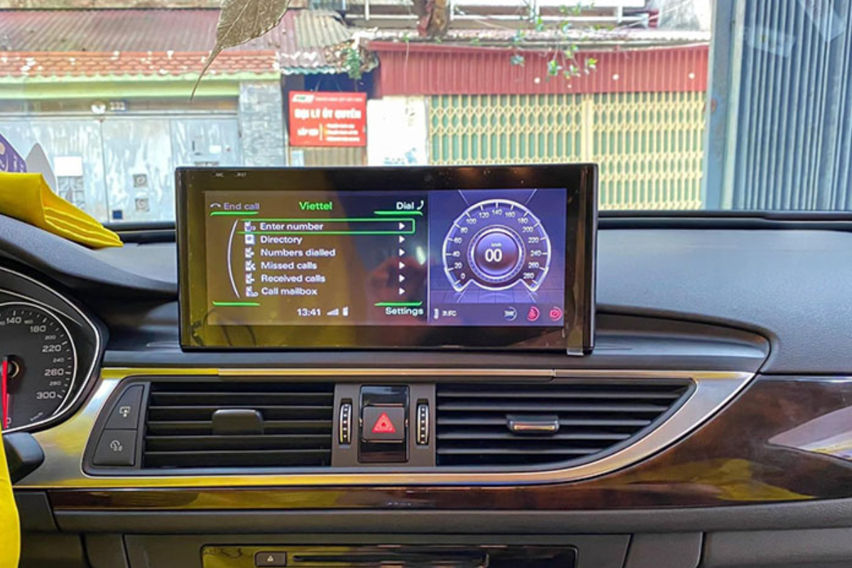 Màn hình Android FLY AUDIO cho xe Audi A6 (2012-2018)