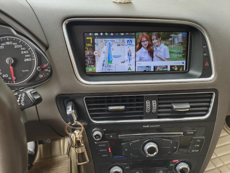 Màn hình Android FLY AUDIO cho xe Audi Q5 (2018-2020)