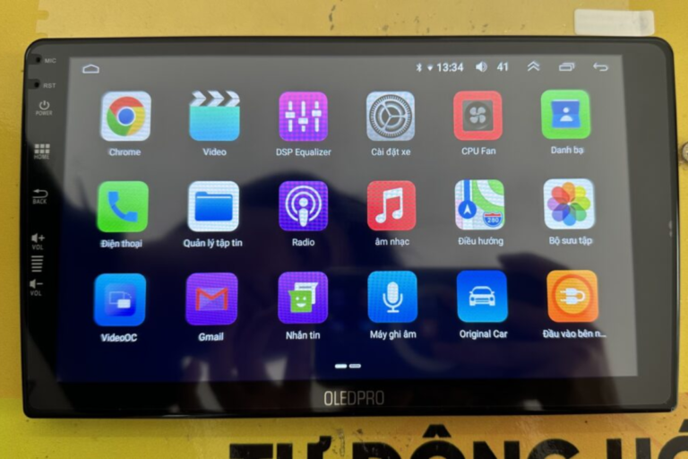 Màn hình Android OledPro A3 New Cho Ô Tô Xe Hơi - Ảnh 3