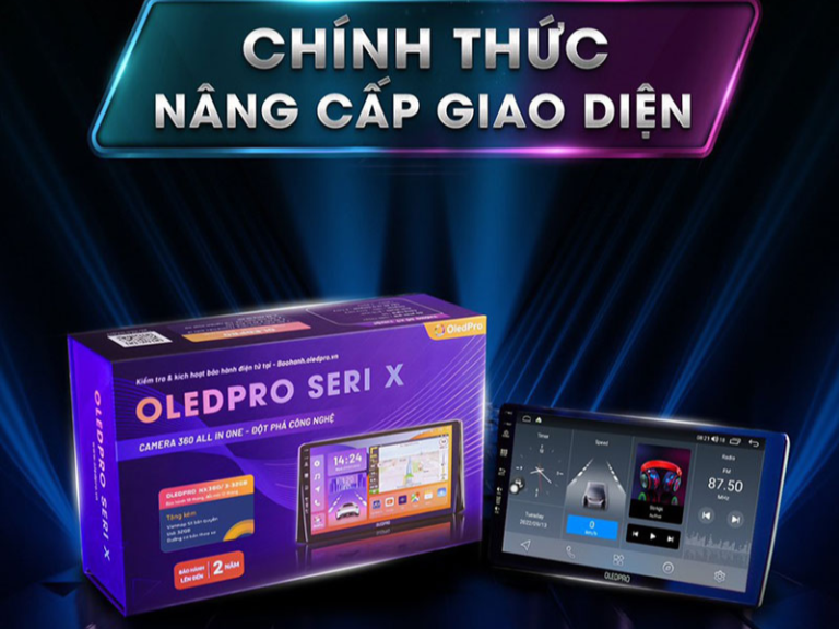 Màn Hình Android OledPro Platinum Liền Camera 360 cho ô tô xe hơi - Ảnh 3
