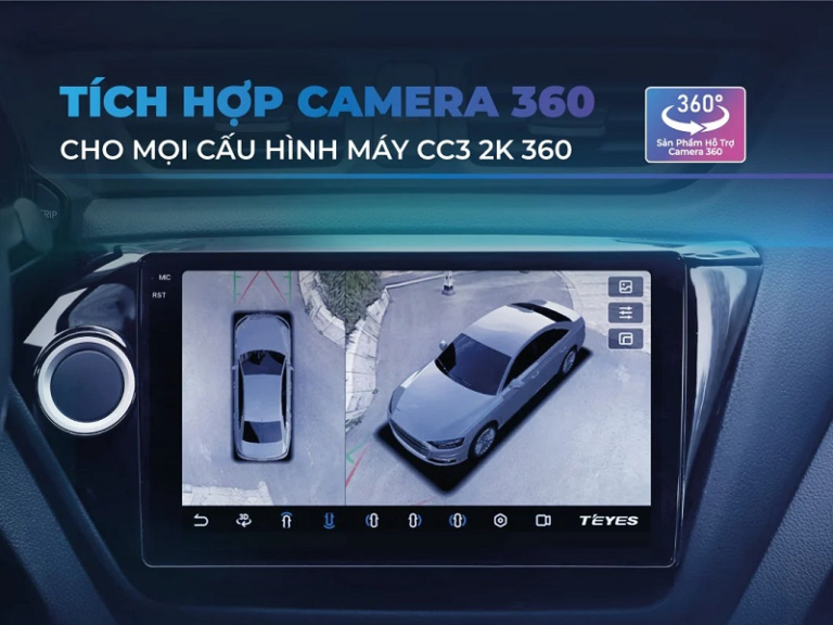 Màn Hình Android Teyes CC3 2K Cho Ô Tô Xe Hơi - Ảnh 3