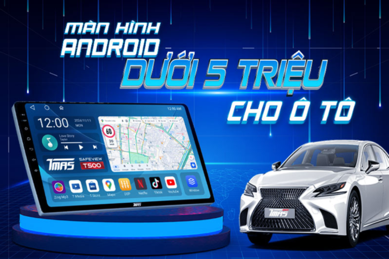 Màn Hình Android TMAS Safeview T500 cho ô tô xe hơi - Ảnh 3