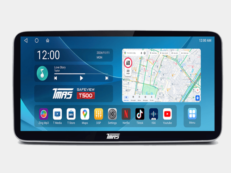 Màn Hình Android TMAS Safeview T500 PLUS cho ô tô xe hơi - Ảnh 2
