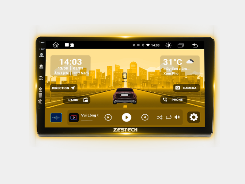Màn hình android Zestech cho ô tô xe hơi giá bao nhiêu? Bảng giá chi tiết