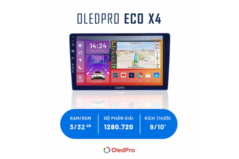 Màn Hình DVD Android OledPro Eco X4 cho ô tô xe hơi - Ảnh 2