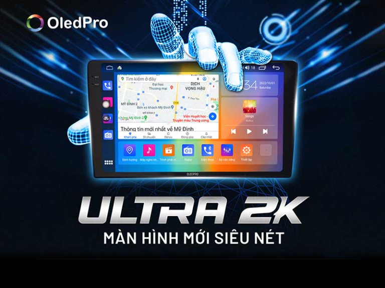 Màn Hình DVD Android OledPro Ultra 2K cho ô tô xe hơi - Ảnh 2