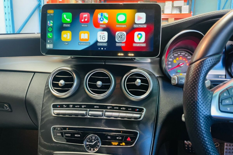 Màn hình FLY AUDIO 360 cho xe Mercedes-Benz C, GLC - Ảnh 3