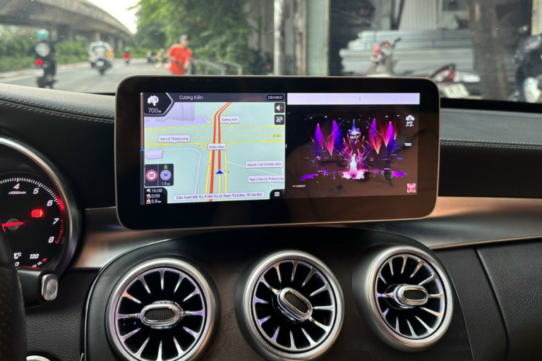 Màn hình FLY AUDIO 360 cho xe Mercedes-Benz C, GLC - Ảnh 4