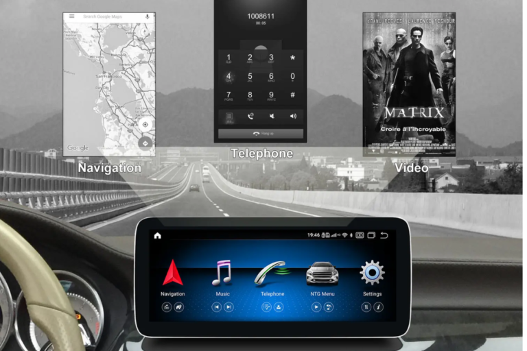 Màn hình FLY AUDIO Cho Xe Mercedes-Benz CLS - Ảnh 4