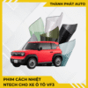 Phim cách nhiệt NTECH cho xe ô tô VF3 – Gói Cao Cấp
