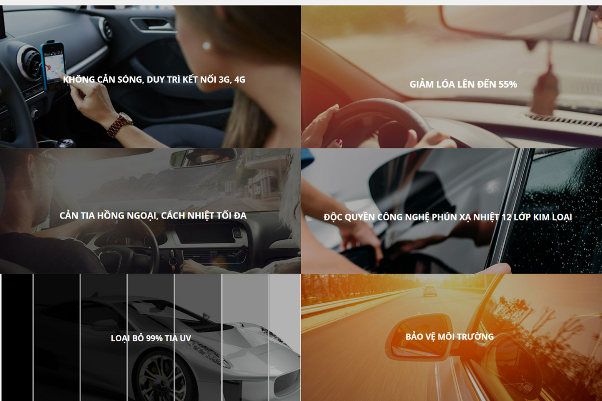Phim cách nhiệt INMAX cho ô tô xe hơi có giá bao nhiêu? Bảng giá chi tiết