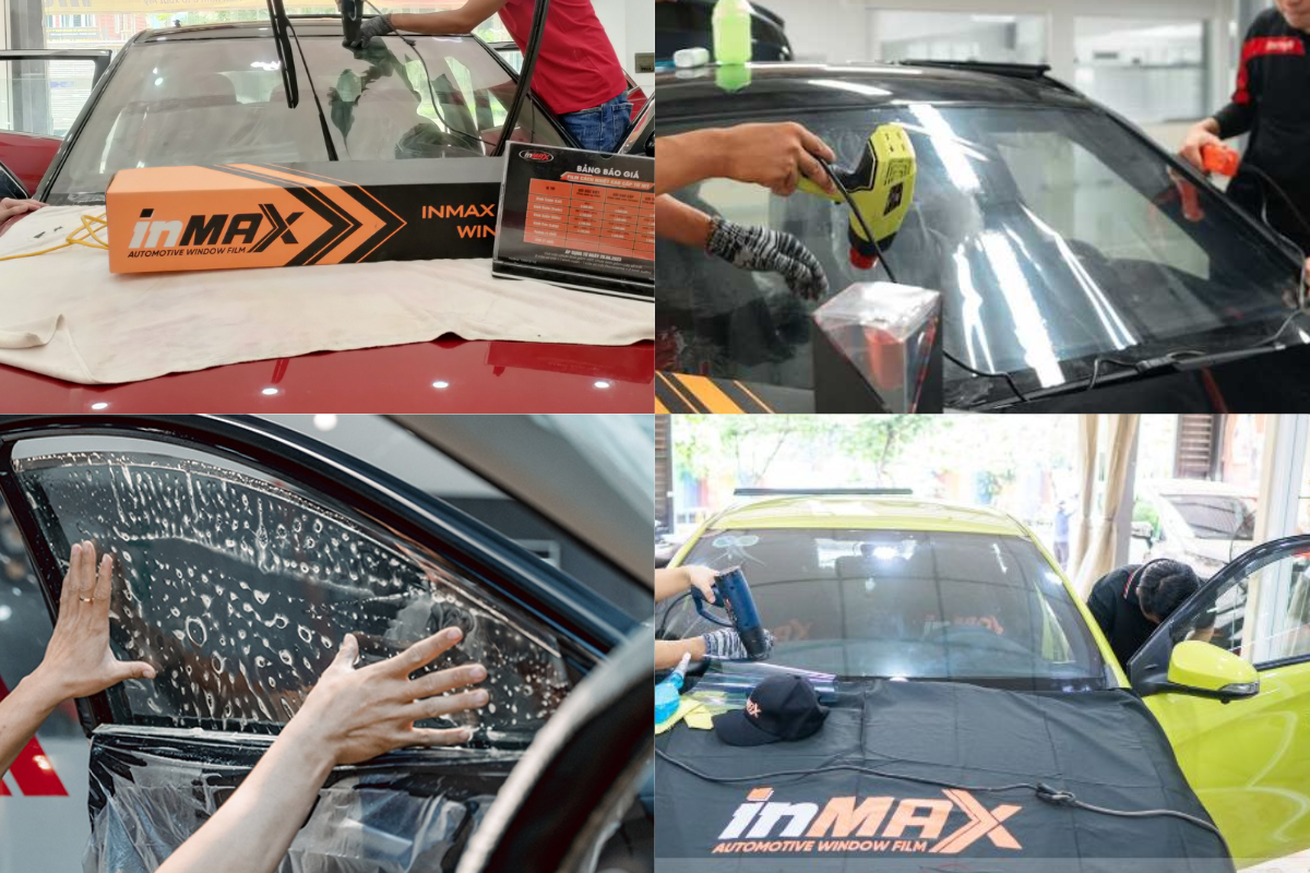 Phim cách nhiệt INMAX tiêu chuẩn cho xe 7 chỗ