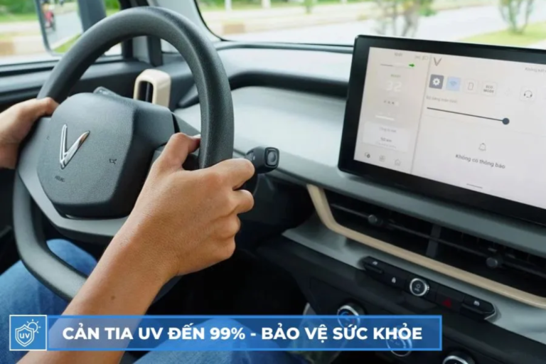 Phim cách nhiệt NTECH cho xe ô tô VF3 - Gói Tiêu Chuẩn - Ảnh 3