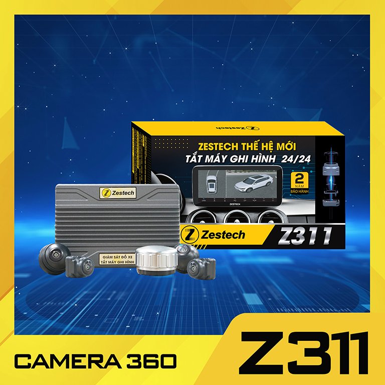 Lắp Đặt Camera 360 Độ Zestech | Thành Phát Auto