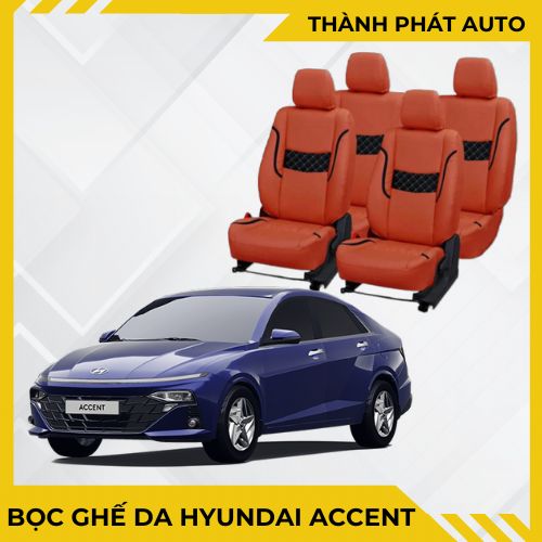 BỌC GHẾ DA CHO XE HYUNDAI ACCENT