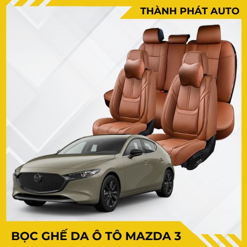 BỌC GHẾ DA Ô TÔ MAZDA 3