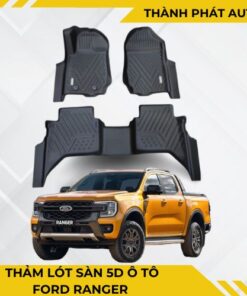 Thảm Lót sàn 5D ô tô Ranger 2023