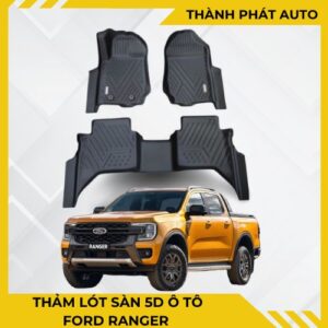 Thảm Lót sàn 5D ô tô Ranger 2023