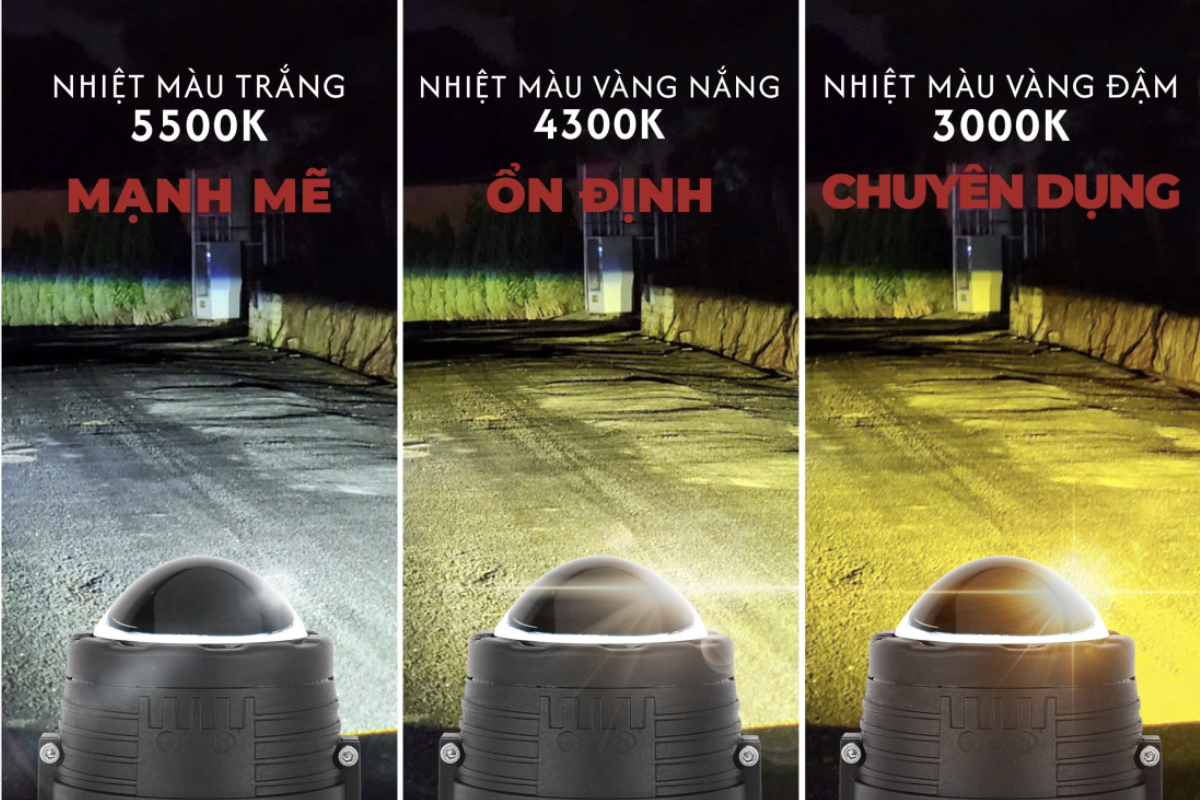 BI GẦM Ô TÔ 2.0 RAY BULBTEK 