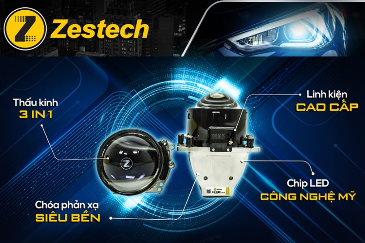 Lợi Ích Khi Lắp Đặt Đèn Bi Gầm Zestech  