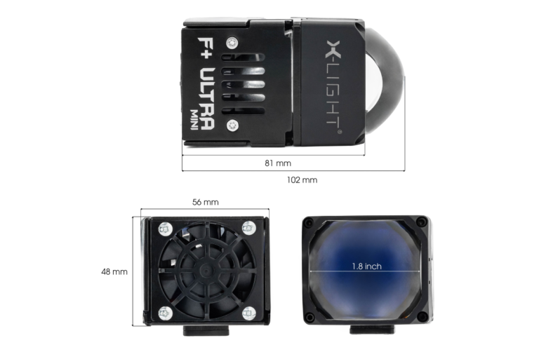 BI LASER X-LIGHT F+ ULTRA MINI CHO Ô TÔ XE HƠI - Ảnh 4