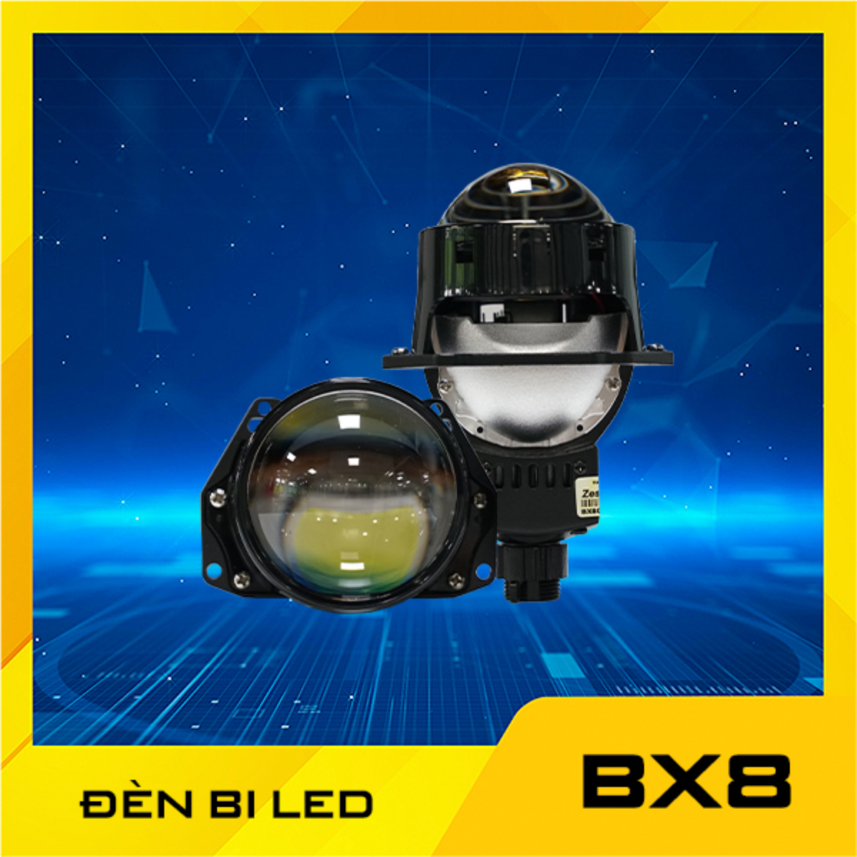 BI LED ZESTECH BX8 CHO Ô TÔ XE HƠI