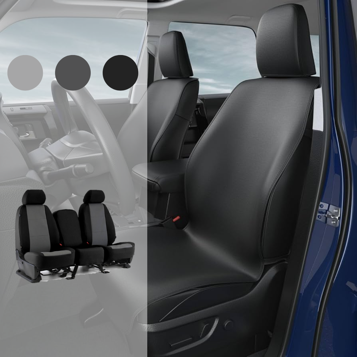 BỌC GHẾ DA CHO Ô TÔ LAND CRUISER