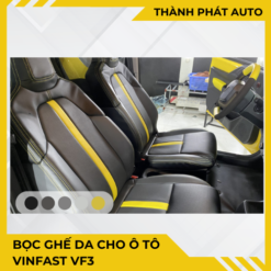 BỌC GHẾ DA CHO Ô TÔ VINFAST VF3